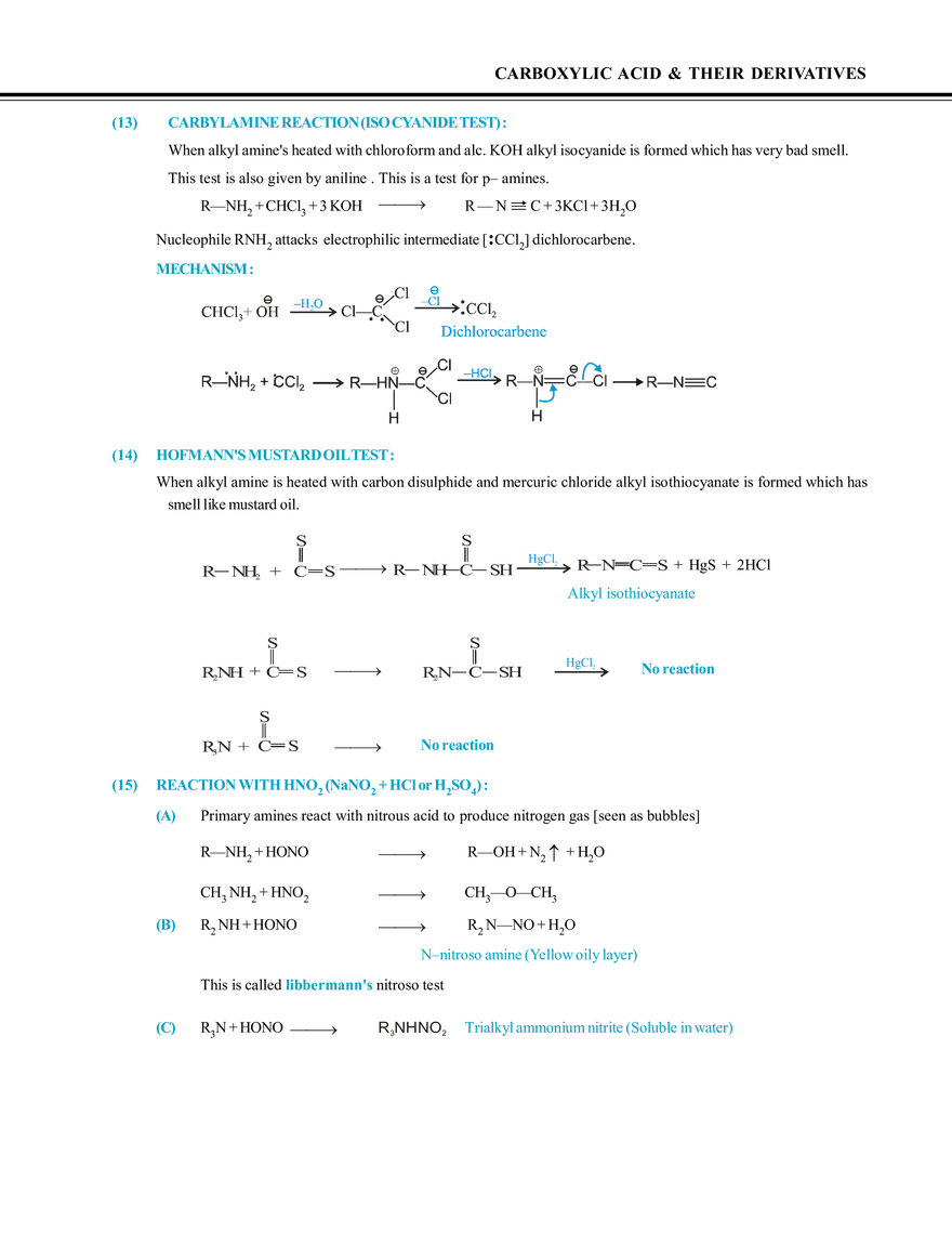 Carboxylic Acid & Their Derivatives Key Points - Page 4