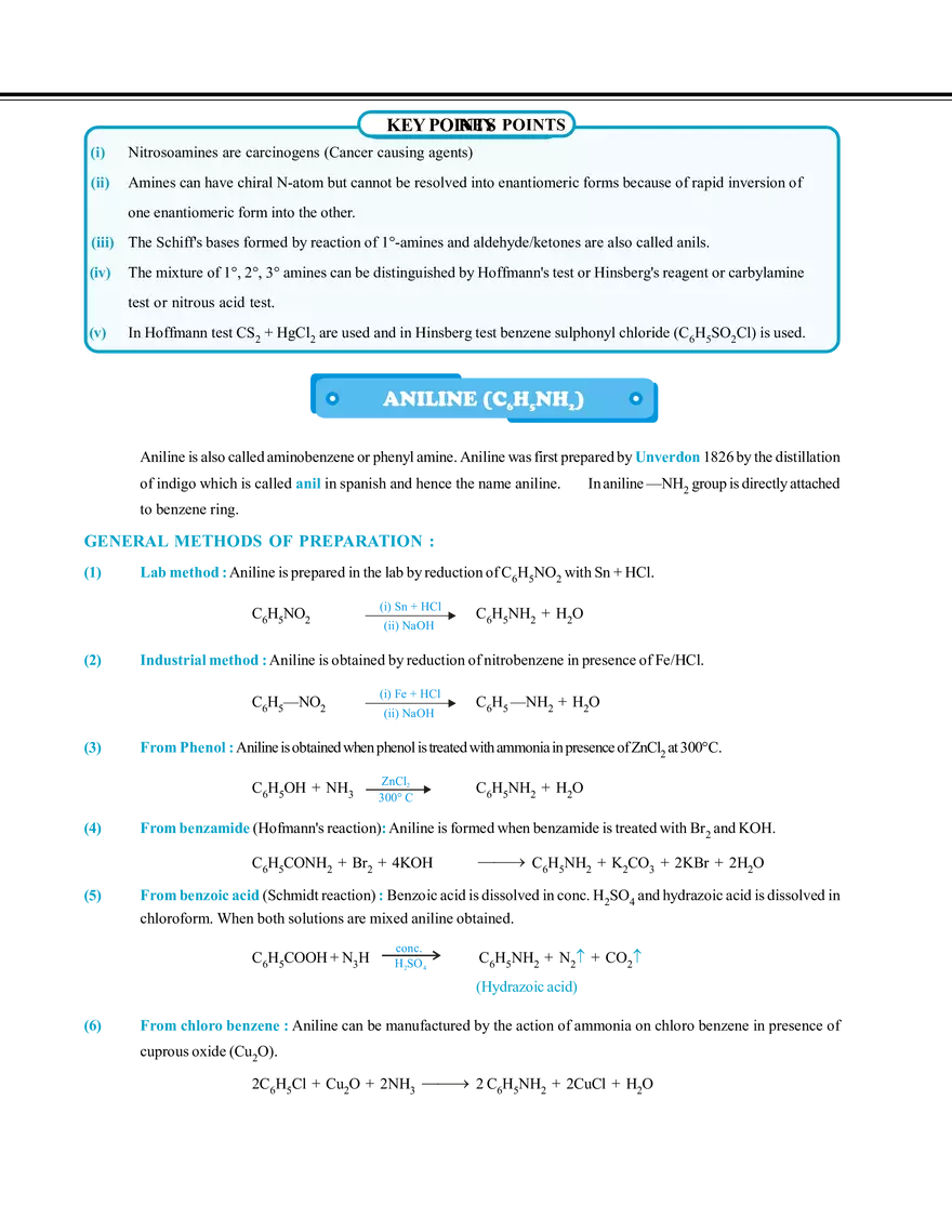 Carboxylic Acid & Their Derivatives Key Points - Page 5