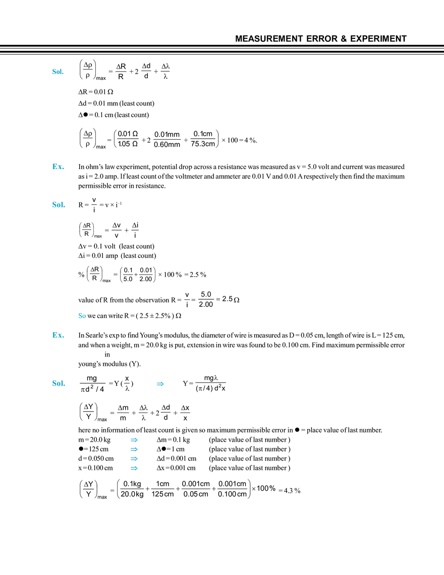 Measurement Error & Experiment - Page 13