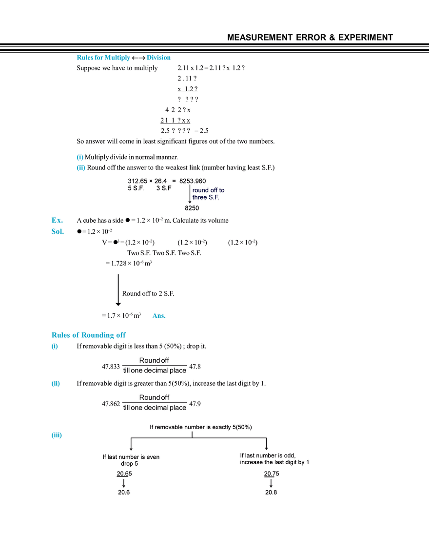 Measurement Error & Experiment - Page 5
