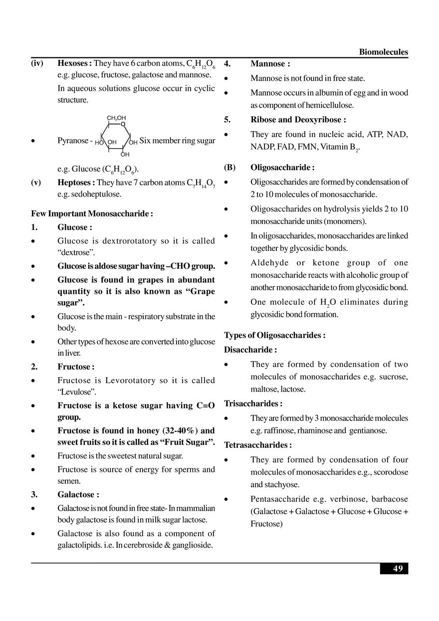 Biomolecules Notes - Page 33