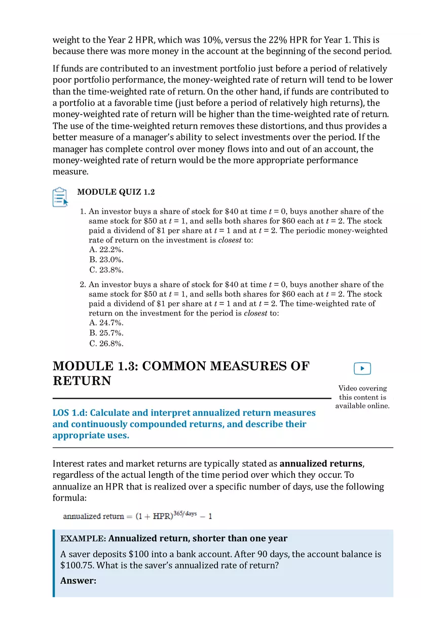CFA 2024 Level I Schweser Notes Book 1 - Page 102