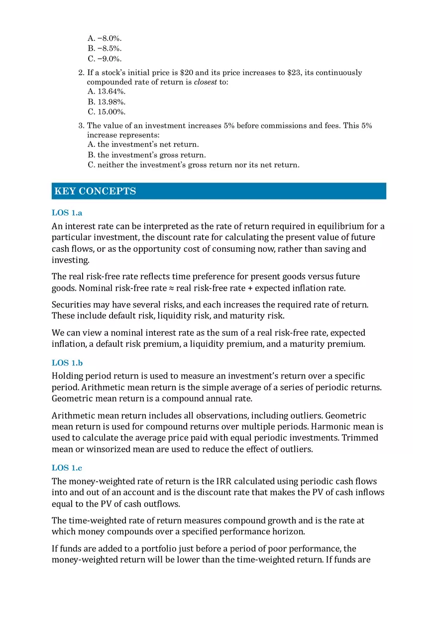 CFA 2024 Level I Schweser Notes Book 1 - Page 147