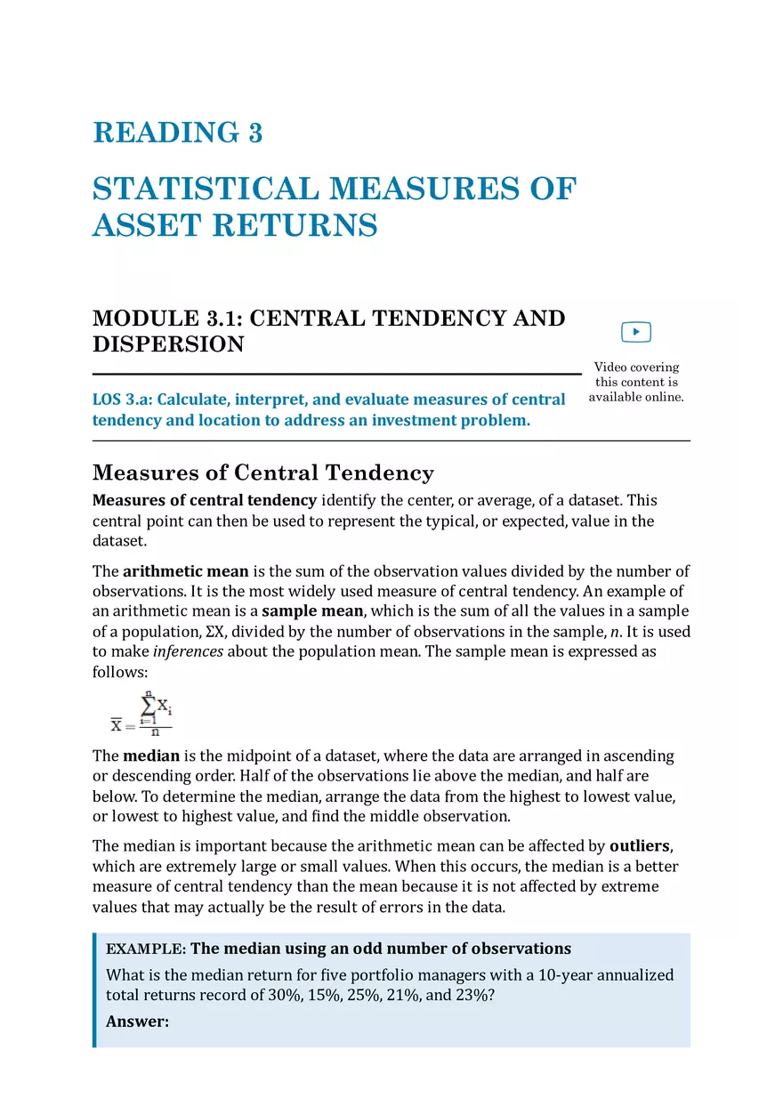 CFA 2024 Level I Schweser Notes Book 1 - Page 172