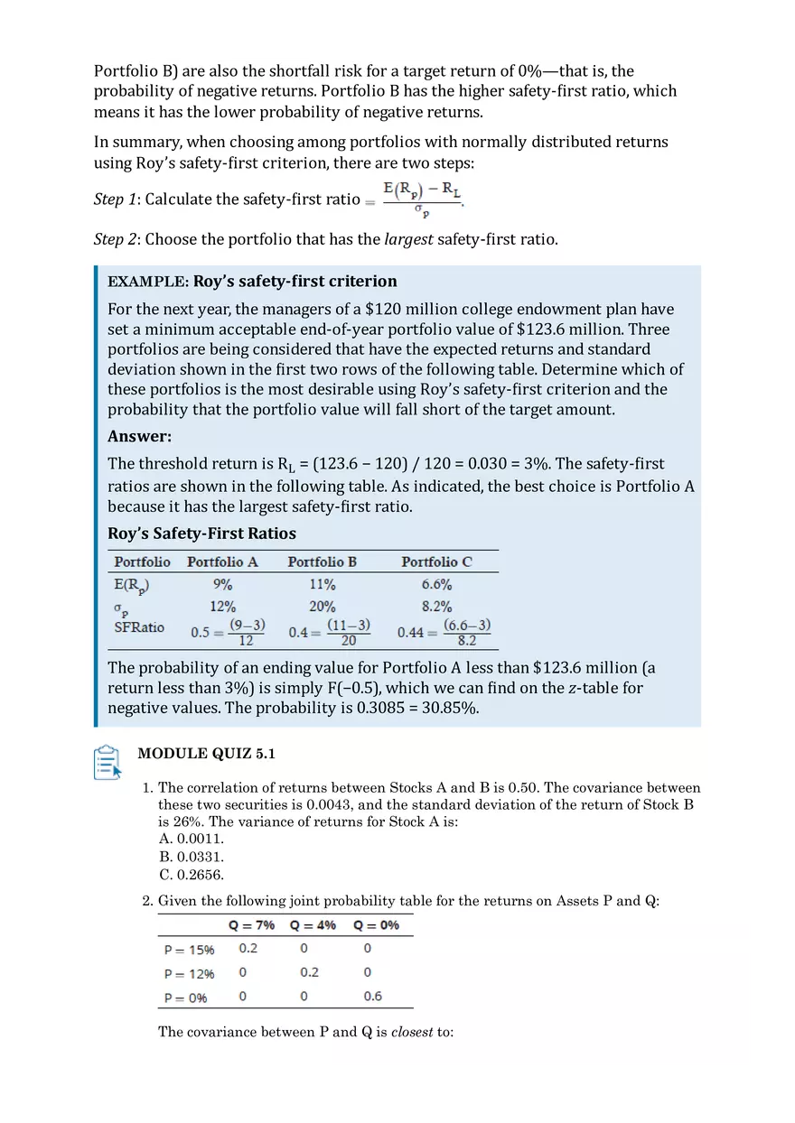 CFA 2024 Level I Schweser Notes Book 1 - Page 201