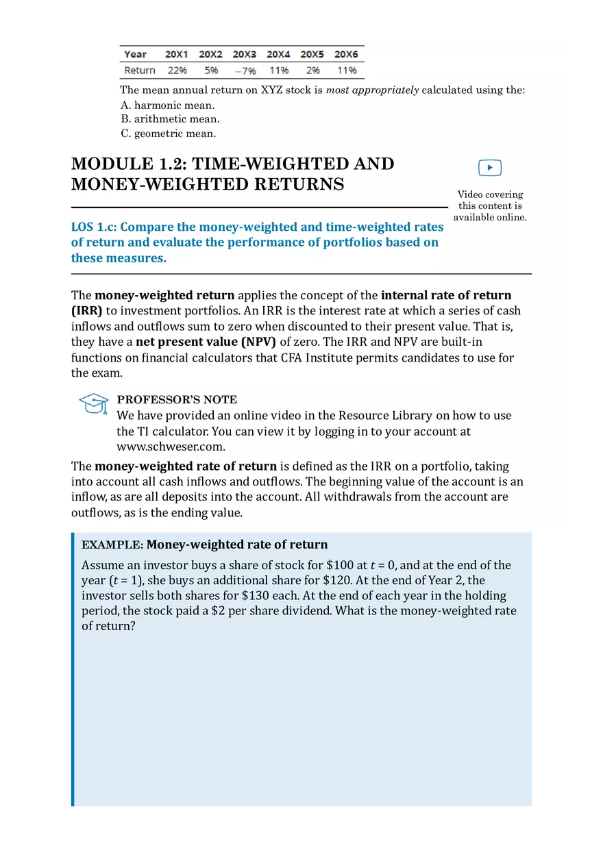 CFA 2024 Level I Schweser Notes Book 1 - Page 69