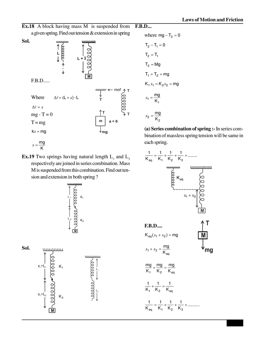 Laws of Motion and Friction - Page 7