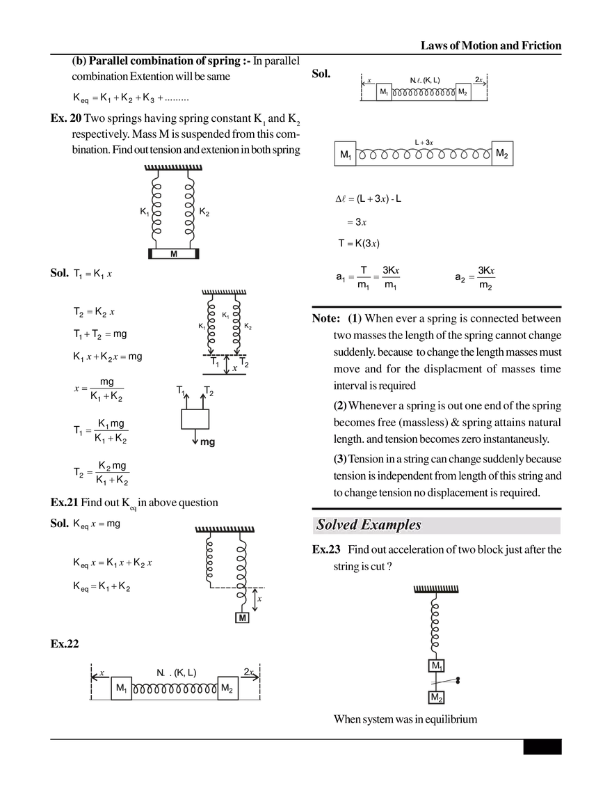 Laws of Motion and Friction - Page 8