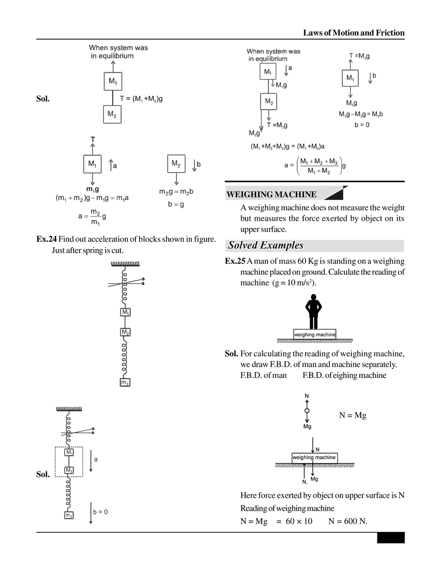 Laws of Motion and Friction - Page 9