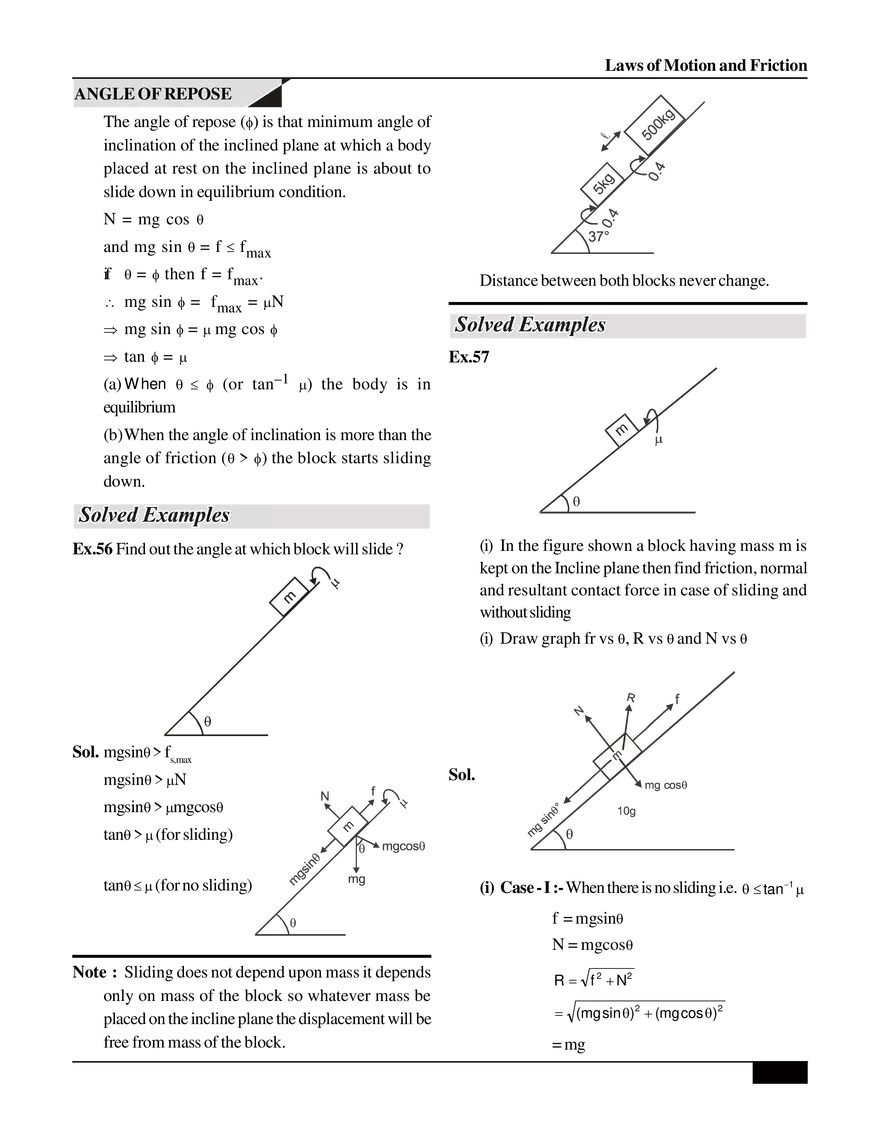 Laws of Motion and Friction - Page 25