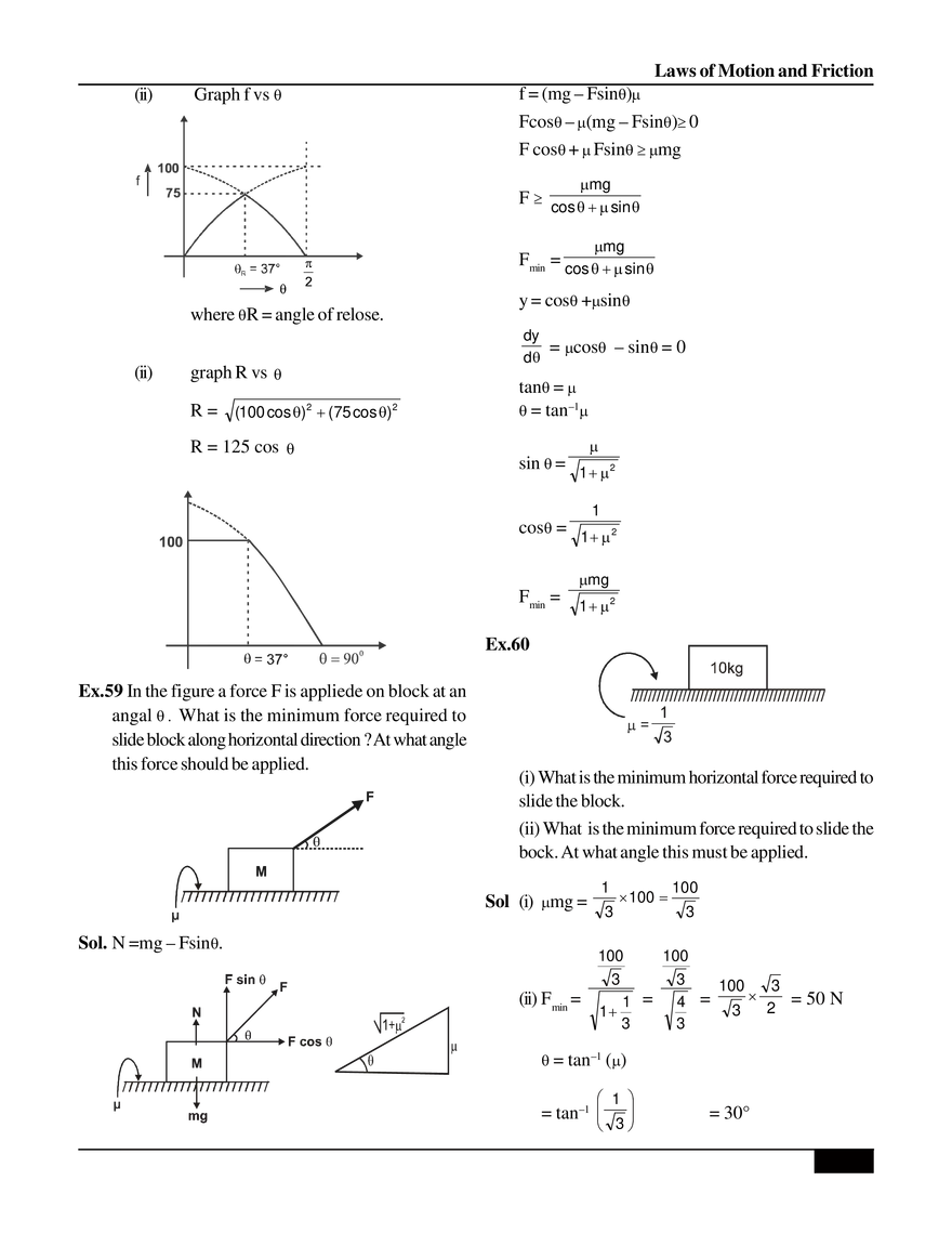 Laws of Motion and Friction - Page 27