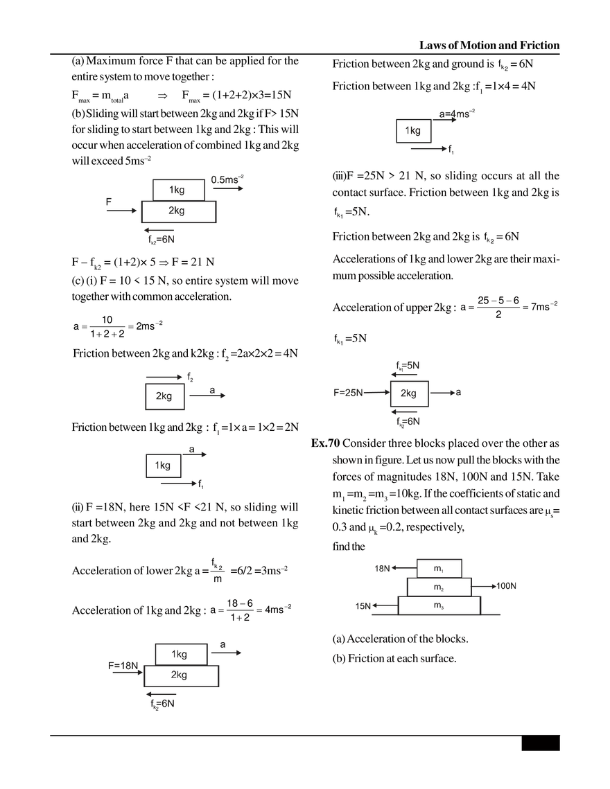 Laws of Motion and Friction - Page 32
