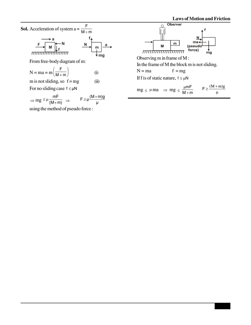 Laws of Motion and Friction - Page 37