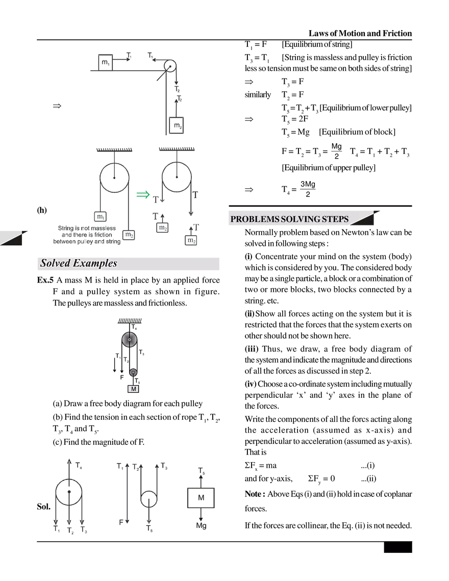 Laws of Motion and Friction - Page 39