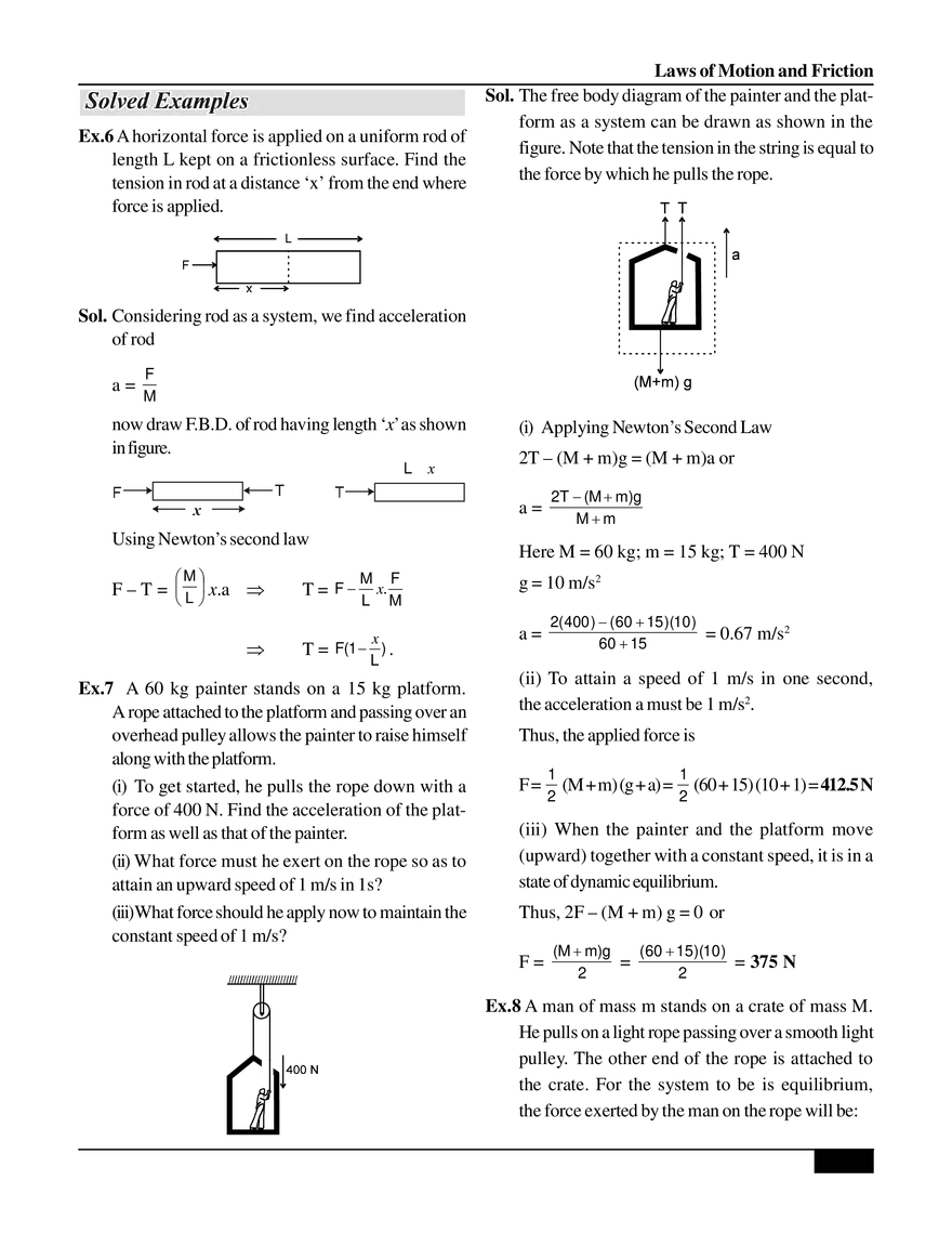 Laws of Motion and Friction - Page 40