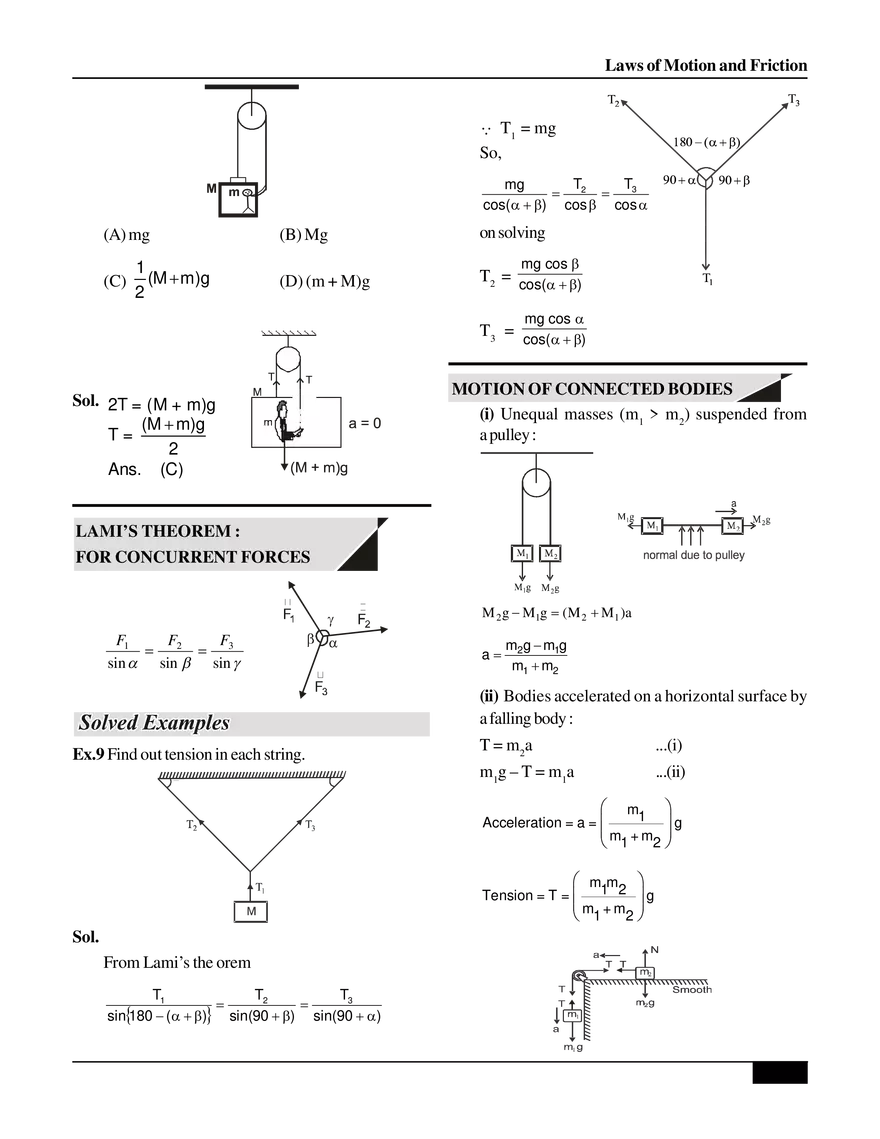 Laws of Motion and Friction - Page 41