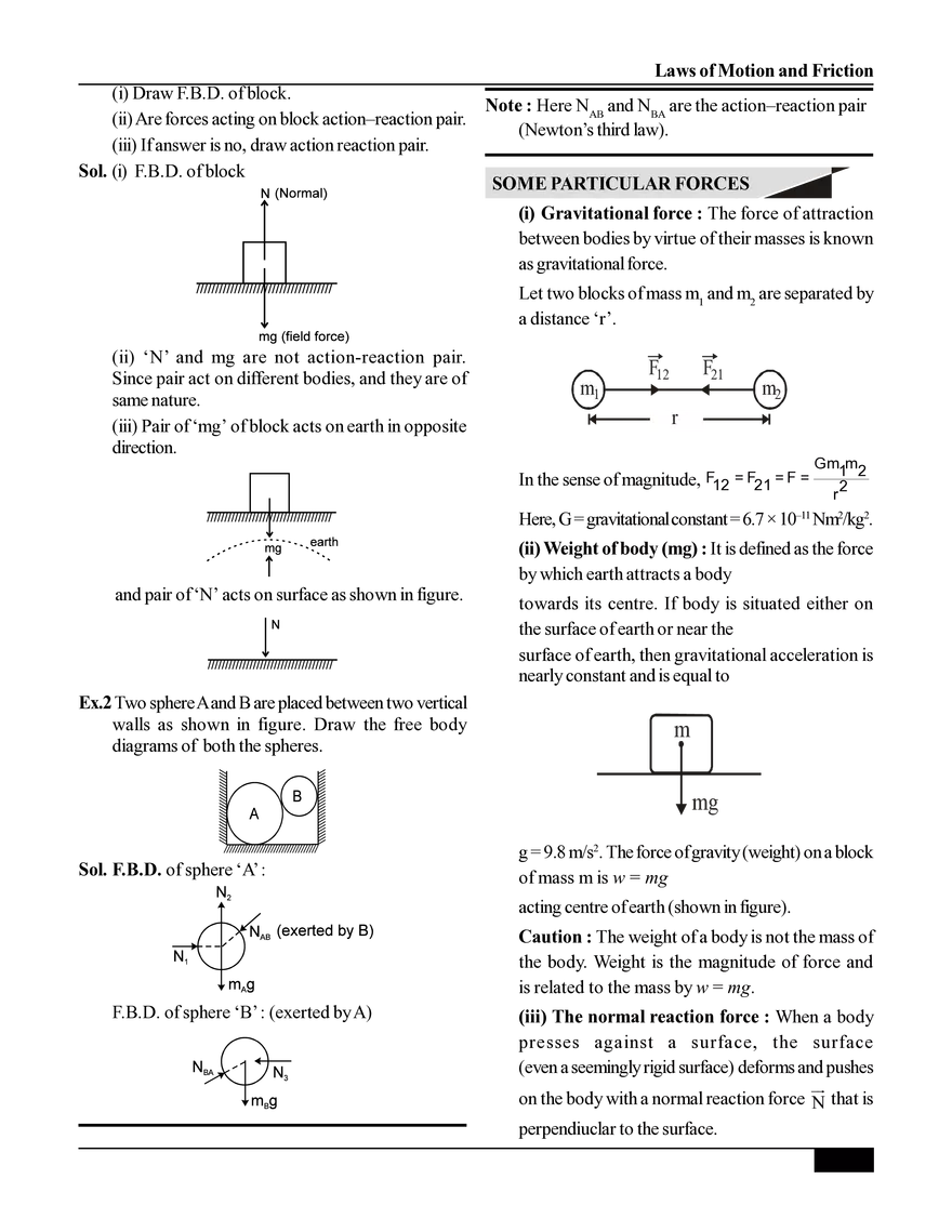 Laws of Motion and Friction - Page 2