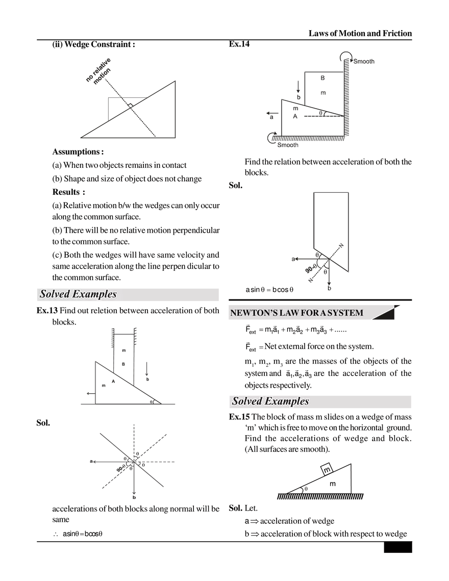 Laws of Motion and Friction - Page 4