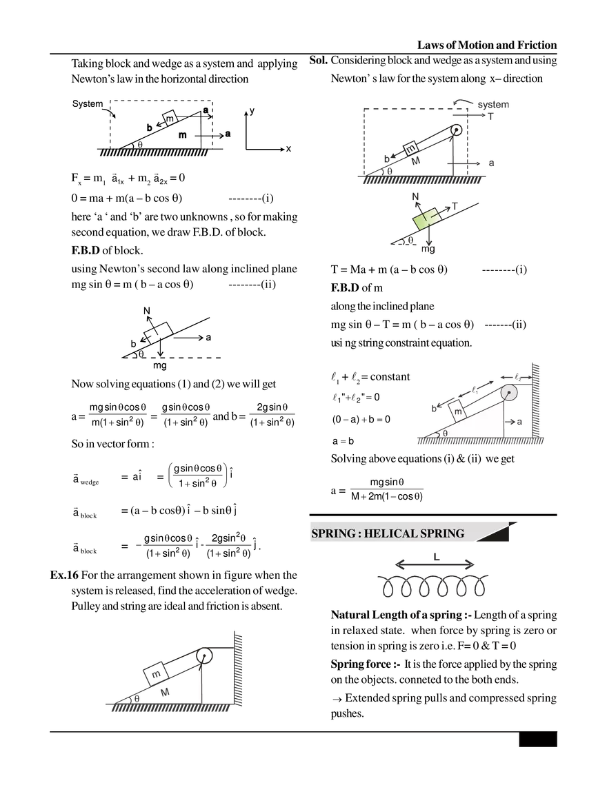 Laws of Motion and Friction - Page 5