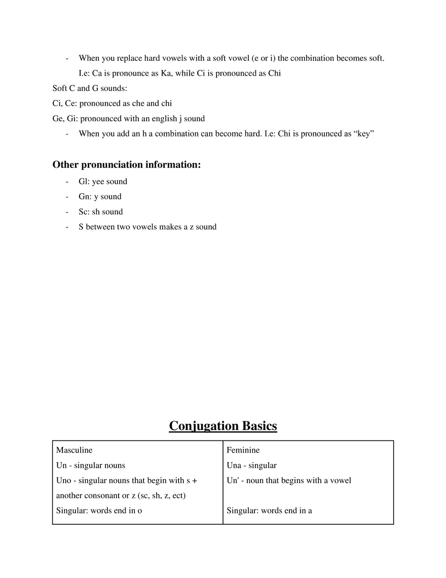 Italian I and II Study Guide - Page 13