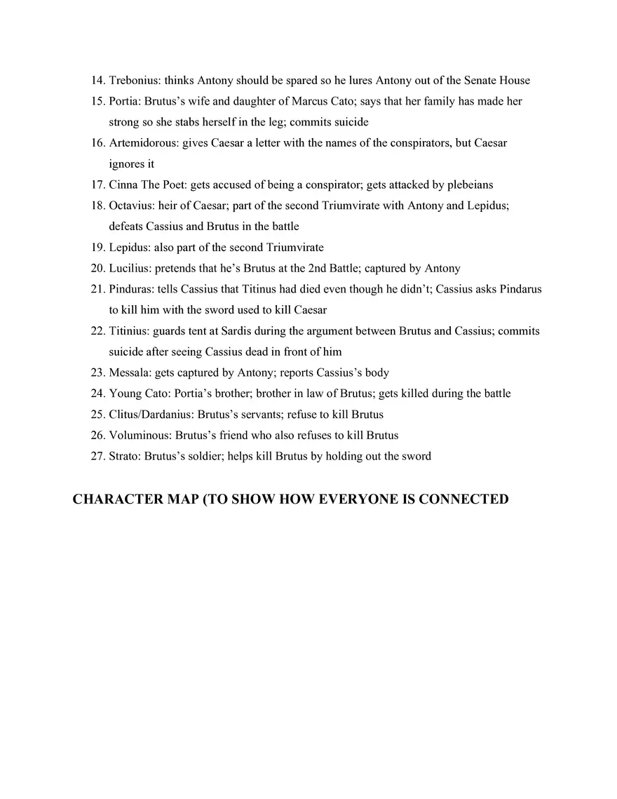 English 2 Study Julius Caesar - Page 8