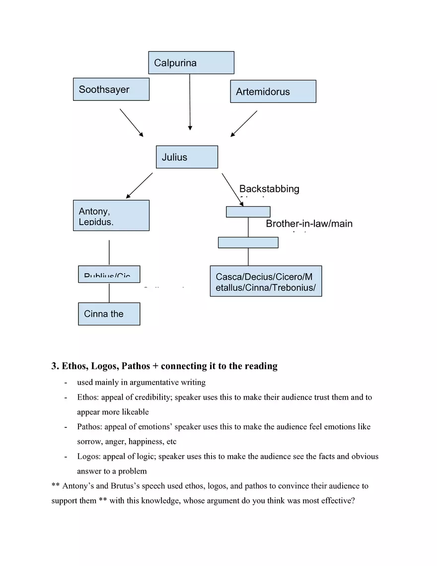 English 2 Study Julius Caesar - Page 9