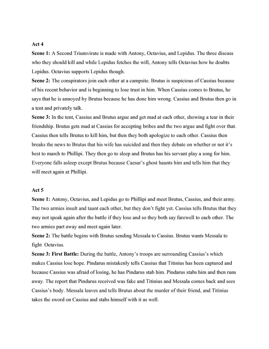 English 2 Study Julius Caesar - Page 6