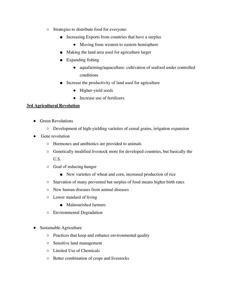 Unit 5 Agriculture and Rural Land-Use Patterns and Processes - Page 4