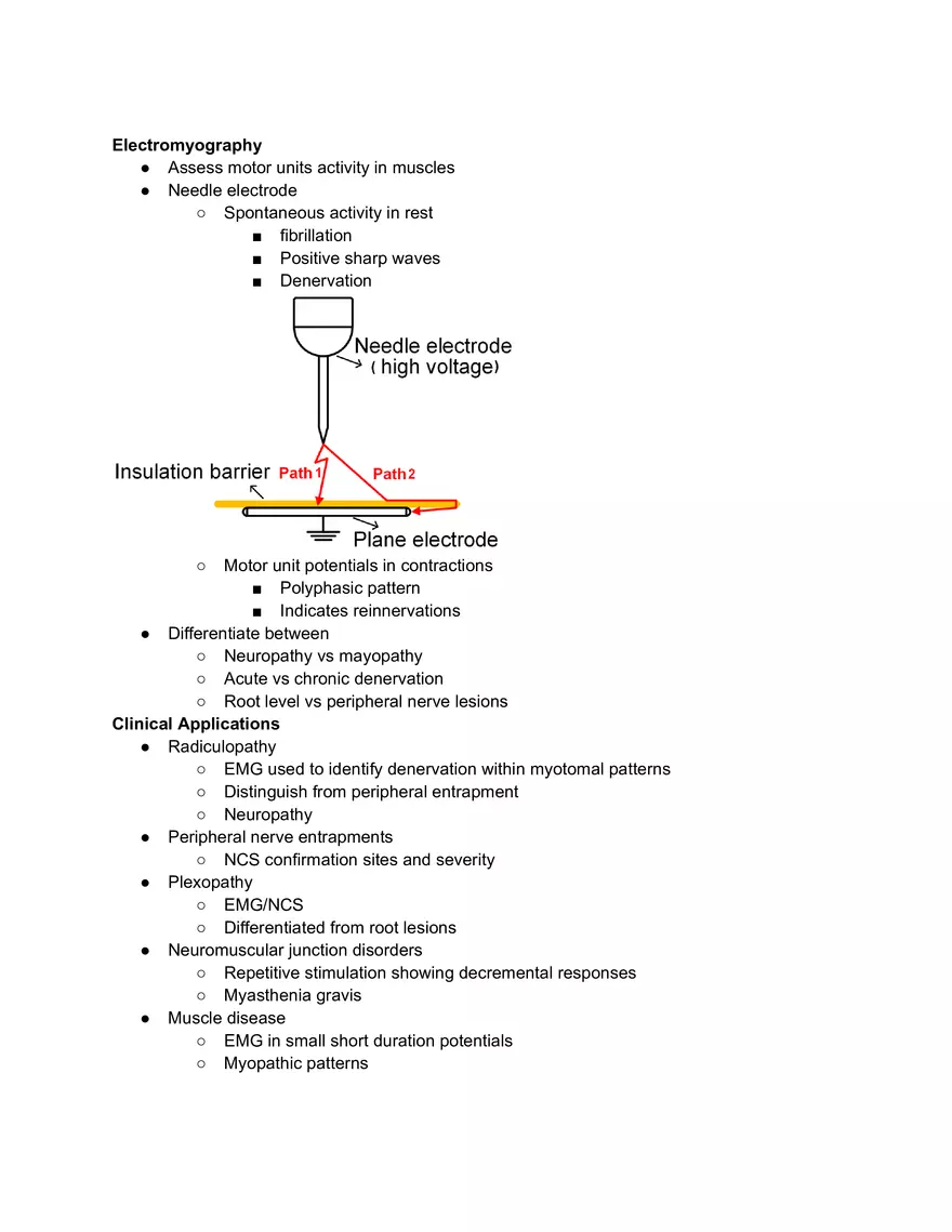 Electrodiagnostics - Nerve Conductions - Page 2