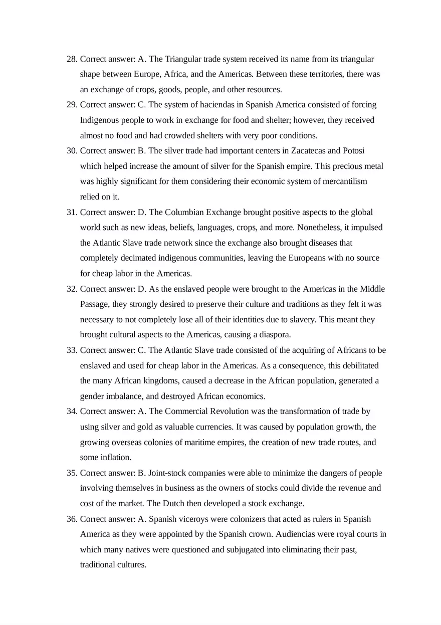 AP World History Unit 4 Quiz - Page 10