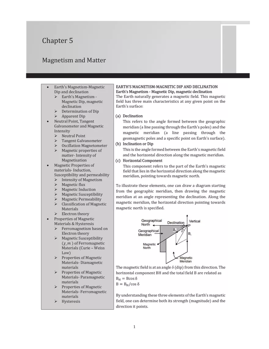 Magnetism and Mattery - Page 1