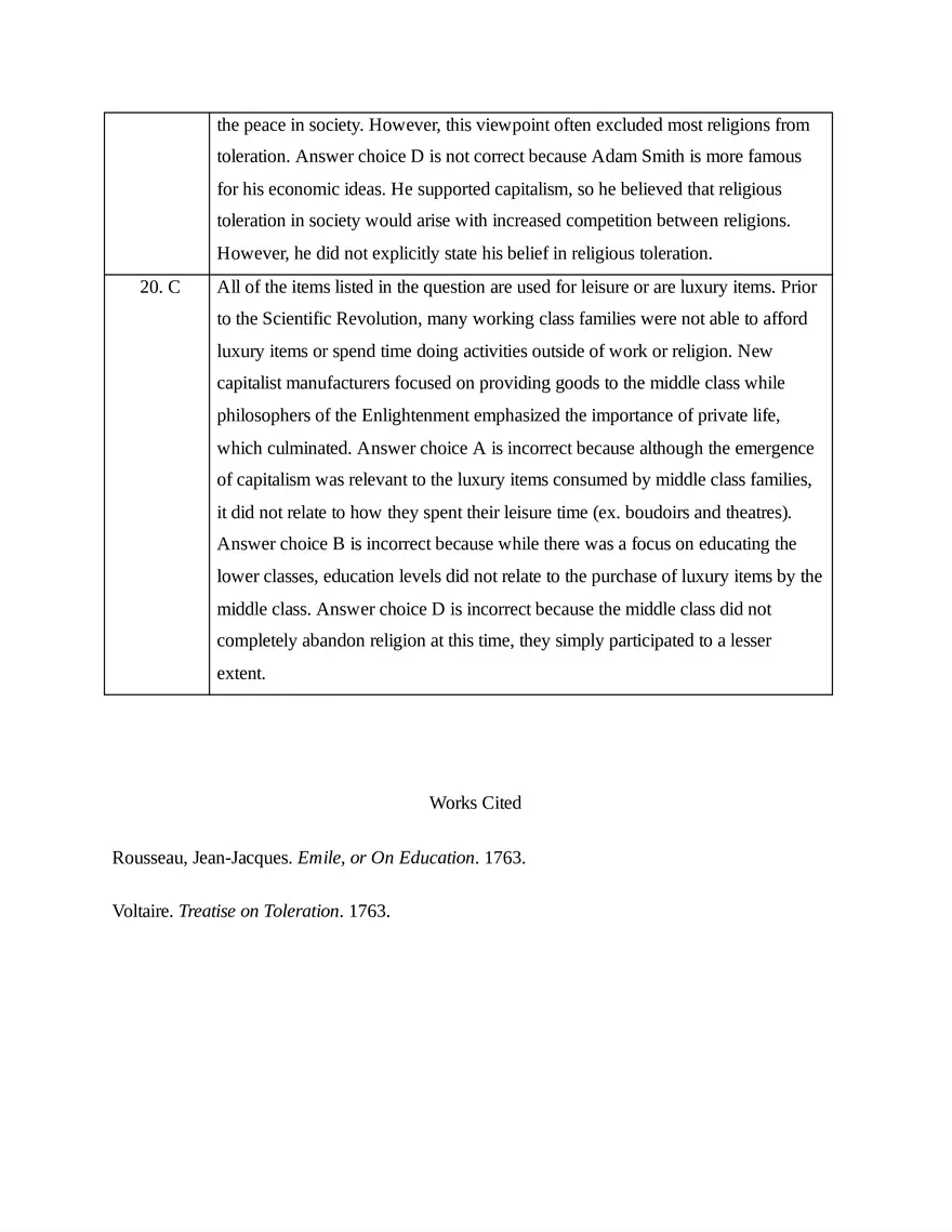 AP European History Unit 4 Quiz - Page 5