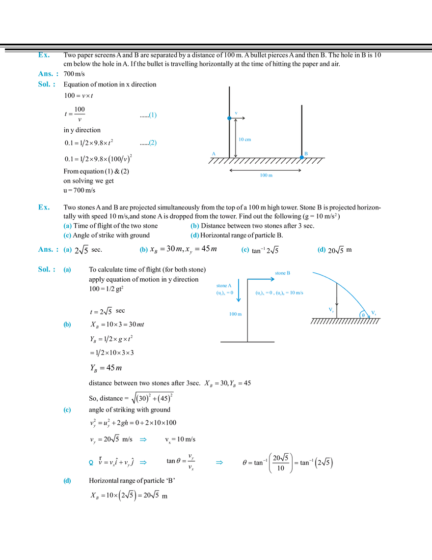 Projectile Motion - Page 12