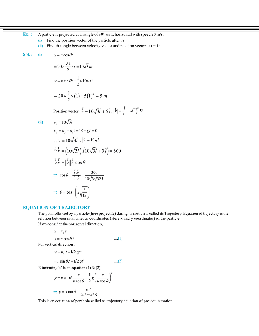 Projectile Motion - Page 15