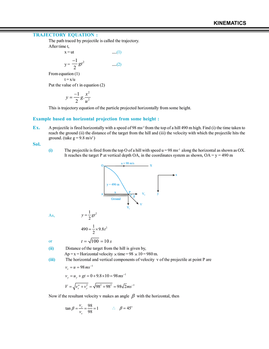 Projectile Motion - Page 18