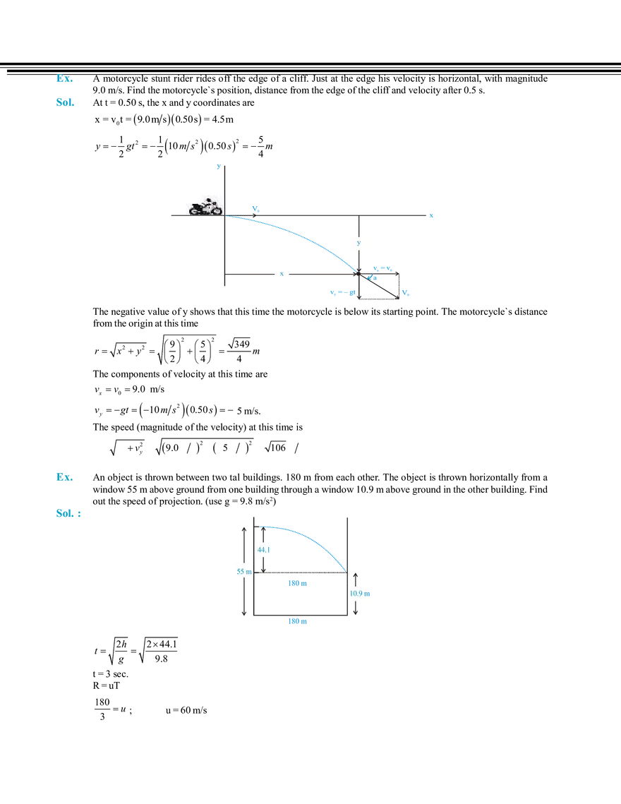 Projectile Motion - Page 19