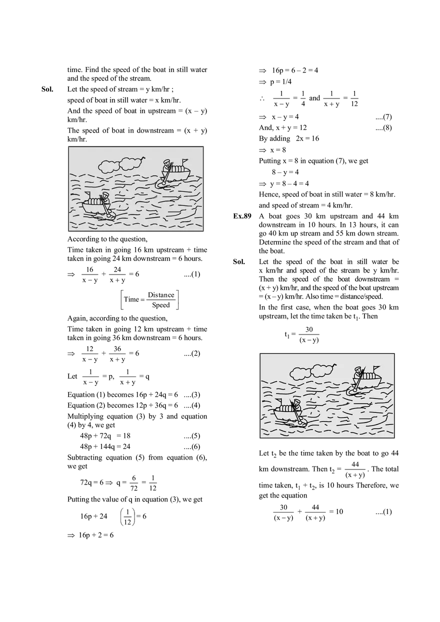 Linear Equation in Two Variables - Page 32