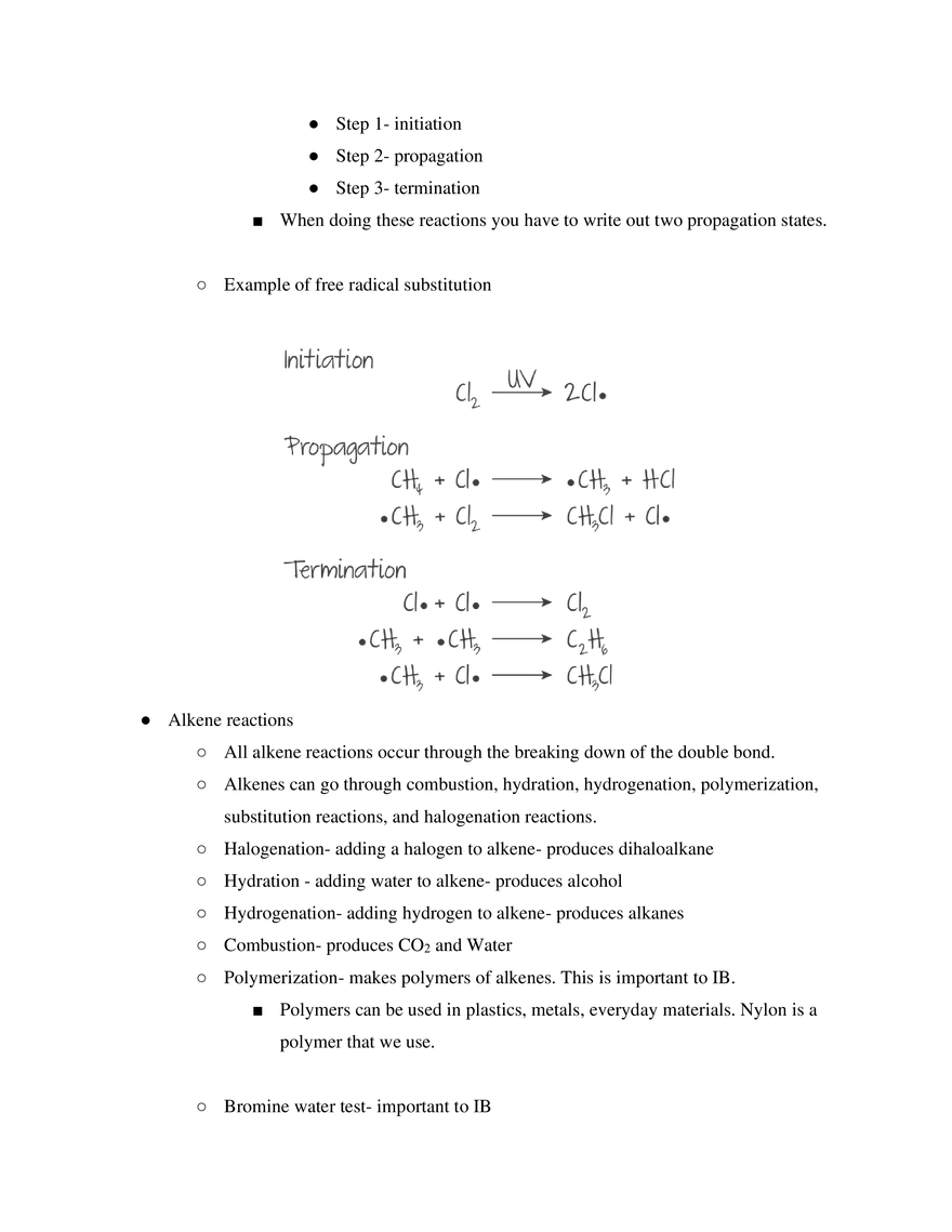 IB SL Chemistry Unit 10 - Page 4
