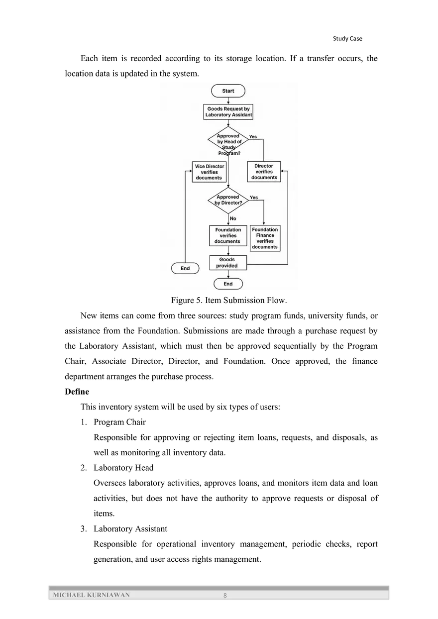 Analysis and Design of an Inventory Management Information System - Page 13