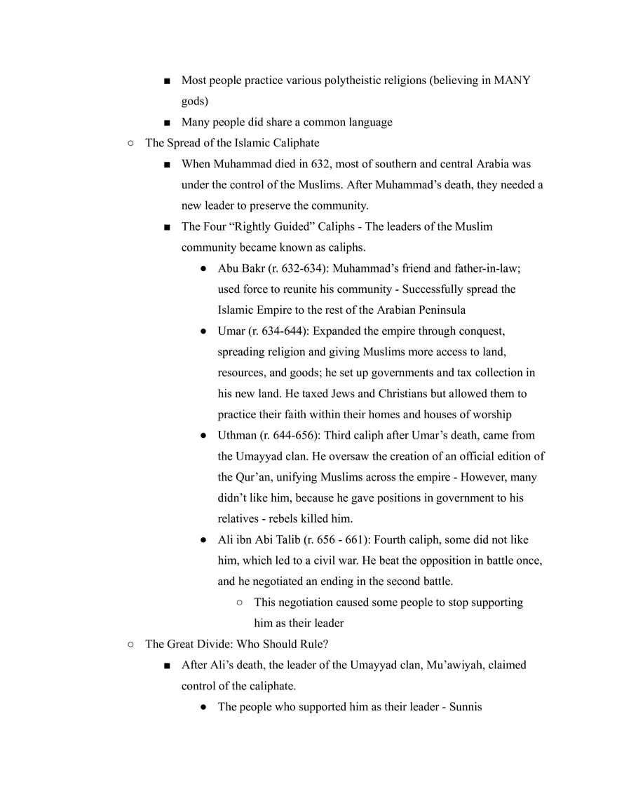 Political Organizations of the Medieval World - Page 5