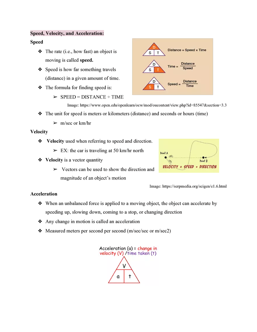 8th Grade Physics - Page 3