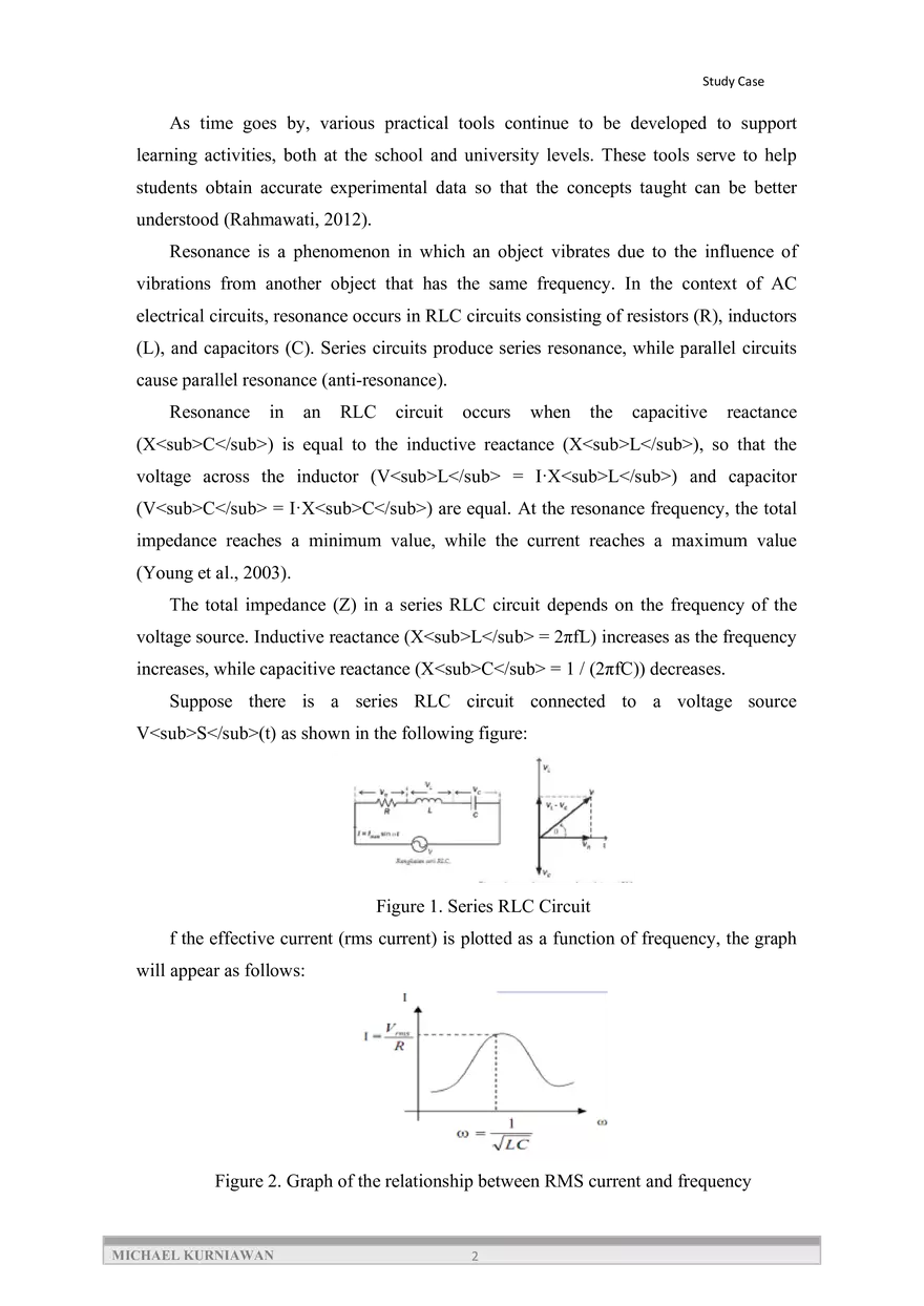 Design of an RLC Series Resonance Experiment Kit - Page 2