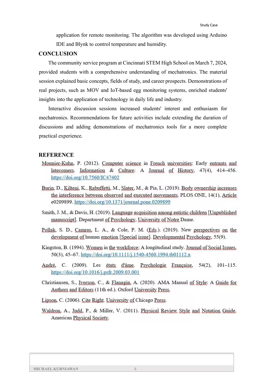 Improving Understanding of  Mechatronics Engineering - Page 6