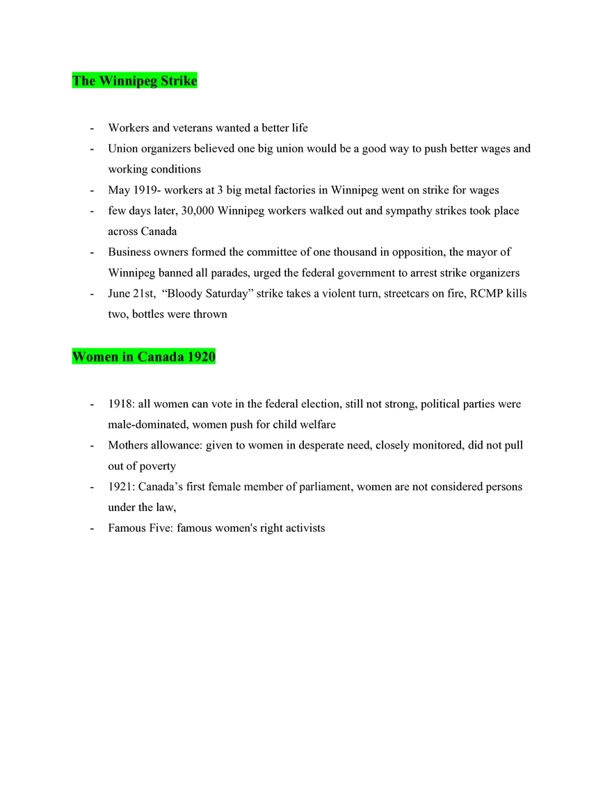 Canadian History Course Guide - Page 8