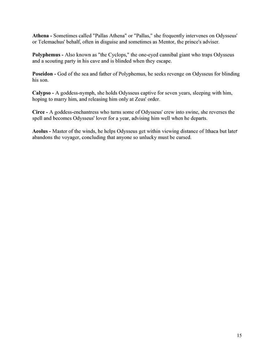 English 1 Study Guide - Page 7