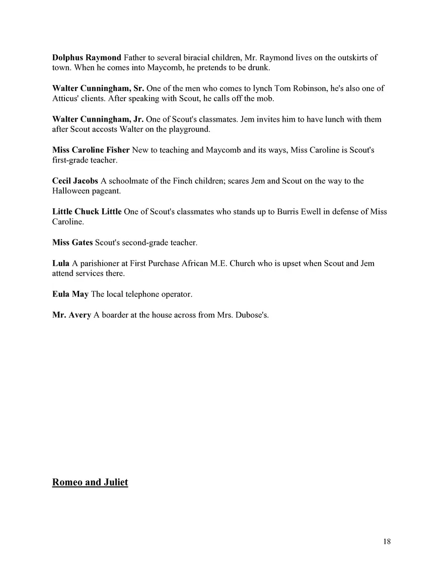 English 1 Study Guide - Page 10