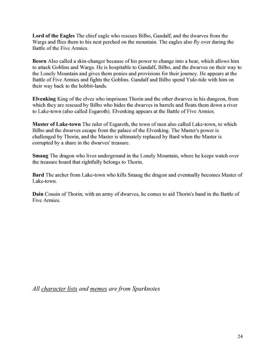 English 1 Study Guide - Page 17