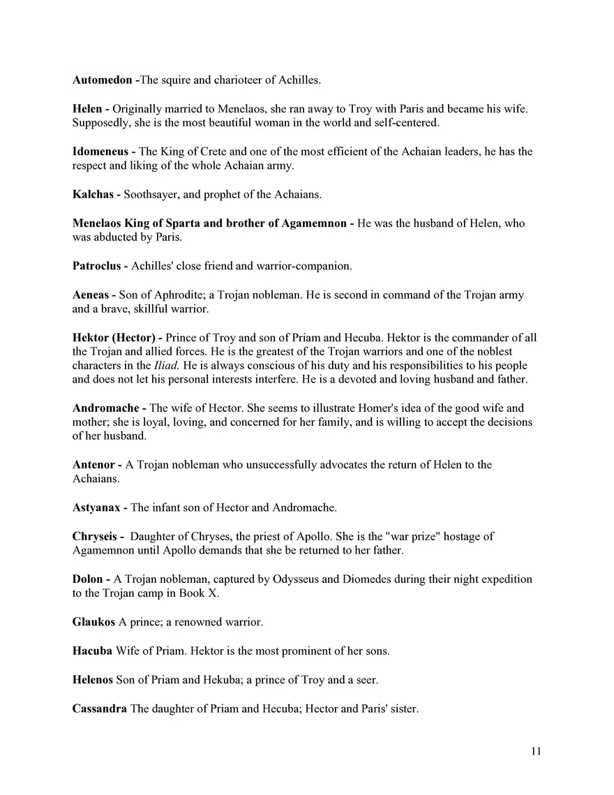 English 1 Study Guide - Page 3