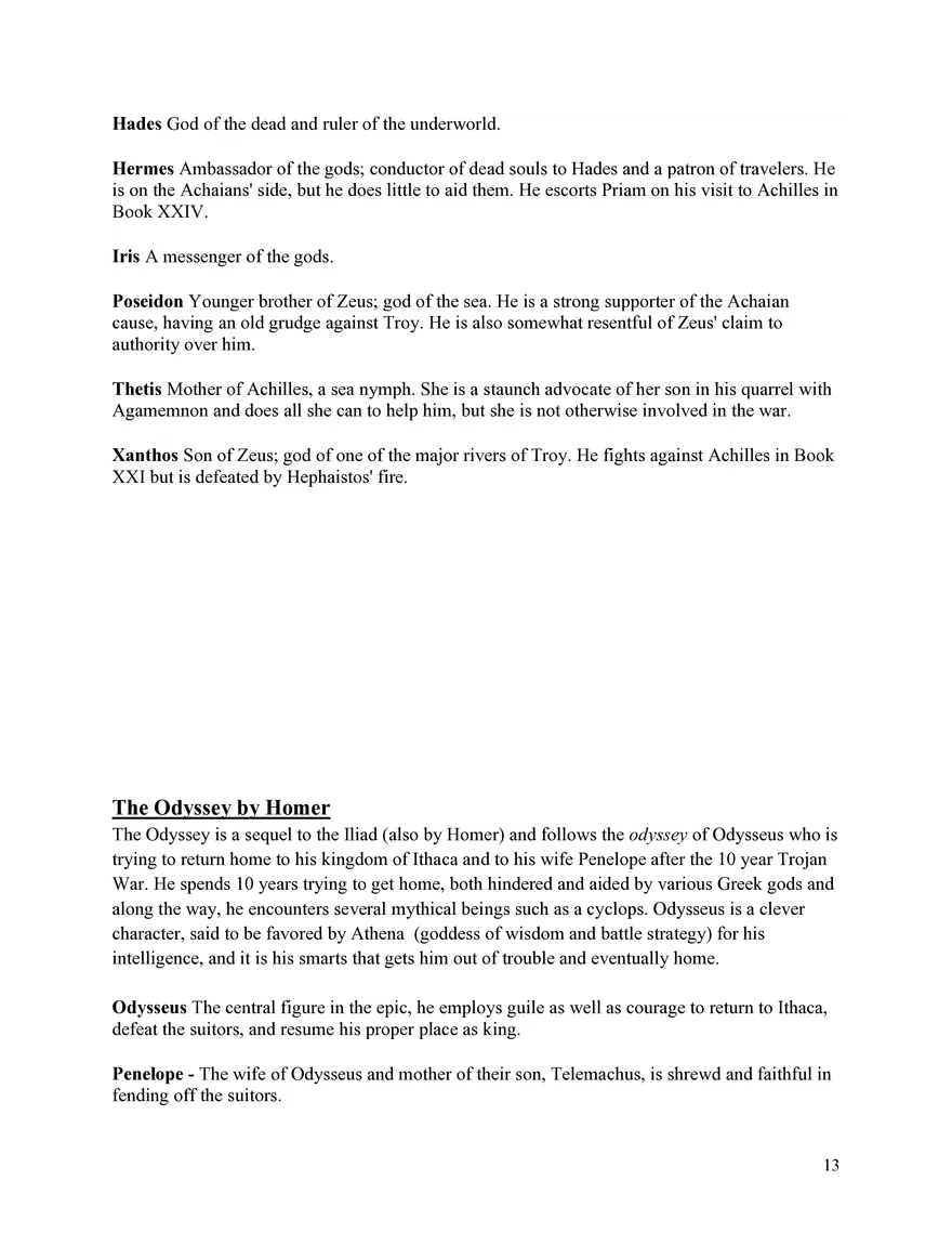 English 1 Study Guide - Page 5