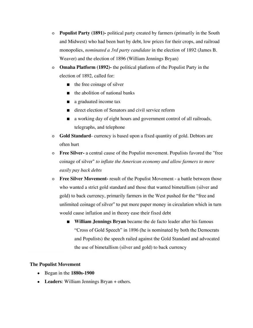 AP US History Period 6 - Page 10